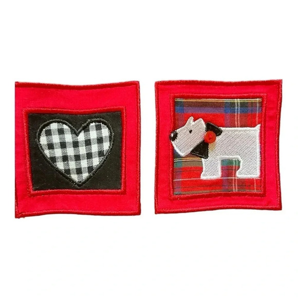 C.J. Banks Women’s Black Moleskin Scotty-dog Button Jumper NWOT - Picture 8 of 12